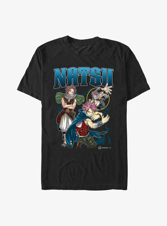Fairy Tail Natsu Multi Pose T-Shirt
