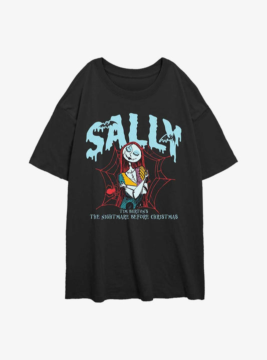 Disney The Nightmare Before Christmas Sally Girls Oversized TShirt T-Shirt | Seasonal Must-Have | Perfect For Daily Wear
