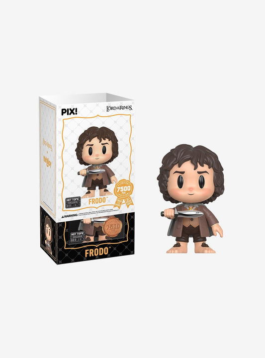 Thrilljoy The Lord Of The Rings Pix Frodo Collectible Figure Hot Topic BoxLunch Exclusive T-Shirt – Vintage Style Artwork | Great Gift for Fans