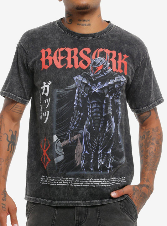 Berserk Berserker Armor Mineral-Wash T-Shirt