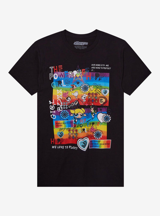 The Powerpuff Girls Rainbow T-Shirt