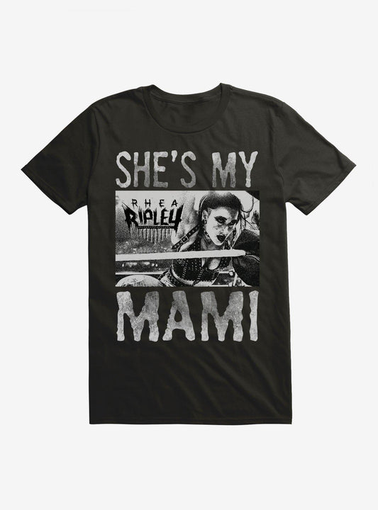 WWE Rhea Ripley Shes My Mami TShirt T-Shirt | Cute Festive Style | Perfect For Daily Wear