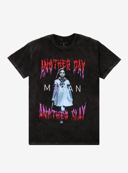 M3GAN 2.0 Another Day Another Slay Mineral Wash T-Shirt