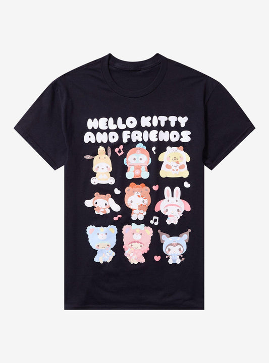 Hello Kitty And Friends Costume Glitter Girls T-Shirt