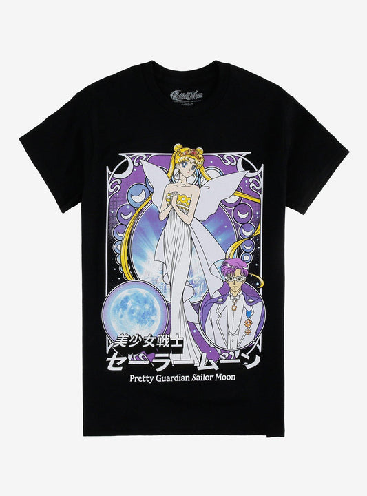 Pretty Guardian Sailor Moon Neo Queen Serenity King Endymion TShirt Graphic Tee | Graphic Tee | Unisex Shirt | Perfect Gift for Fans