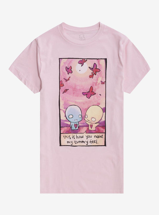 Pon And Zi Butterflies Girls TShirt Graphic Tee | Graphic Tee | Unisex Shirt | High-Quality Print