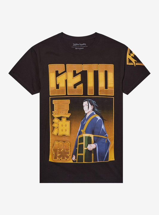 Jujutsu Kaisen Geto Bold Print Girls T-Shirt