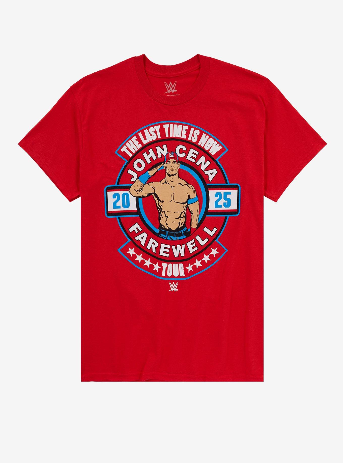 WWE John Cena Last Time Is Now TwoSided TShirt Graphic Tee | Graphic Tee | Unisex Shirt | Soft Comfortable Wear