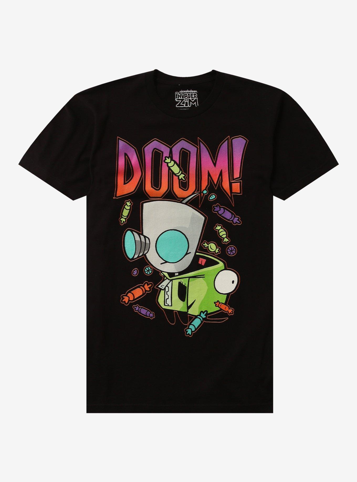 Invader Zim GIR Costume Doom Girls T-Shirt