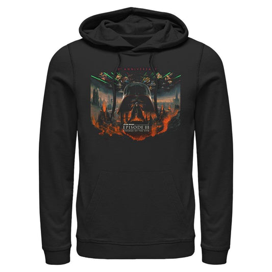 Star Wars Episode III: Revenge Of The Sith 20th Anniversary Scenic Poster Hoodie
