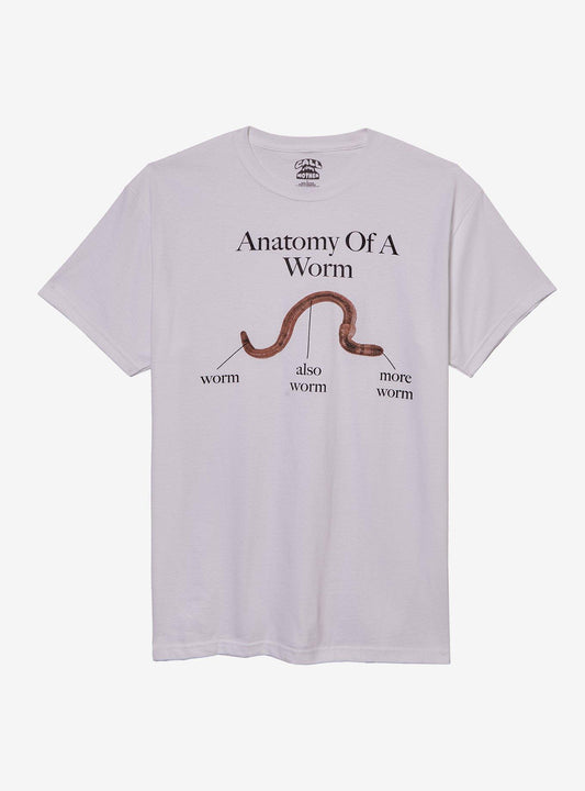 Worm Anatomy TShirt By Call Your Mother Graphic Tee | Graphic Tee | Unisex Shirt | Best-Selling Design