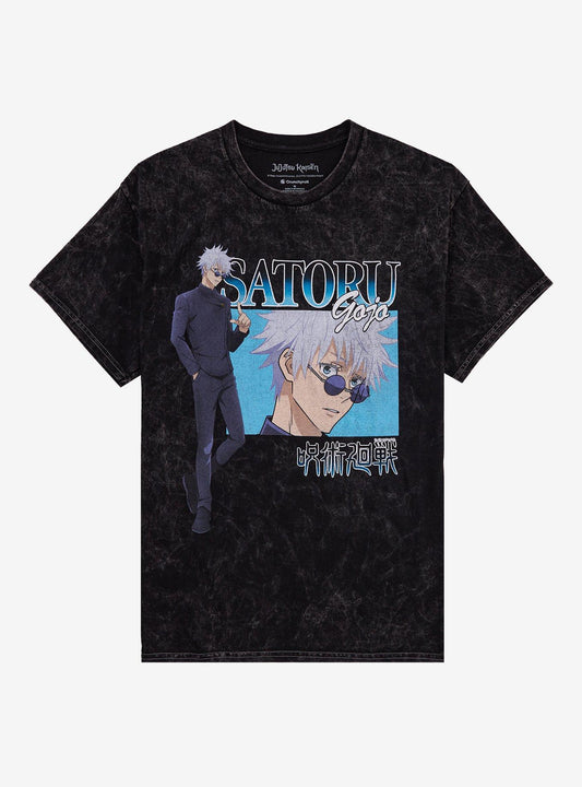 Jujutsu Kaisen Young Gojo Dark Wash T-Shirt