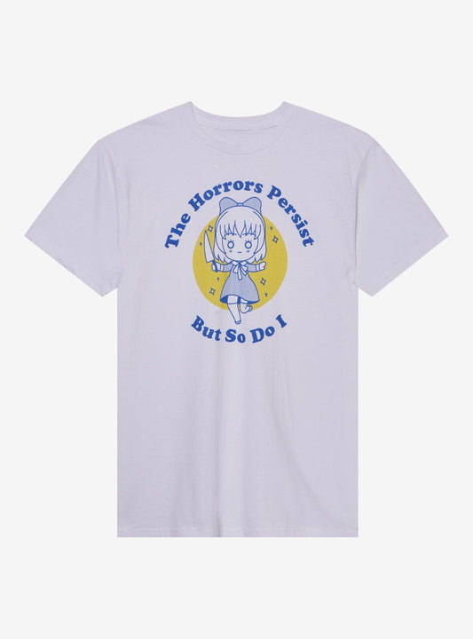 Horrors Persist Cartoon T-Shirt