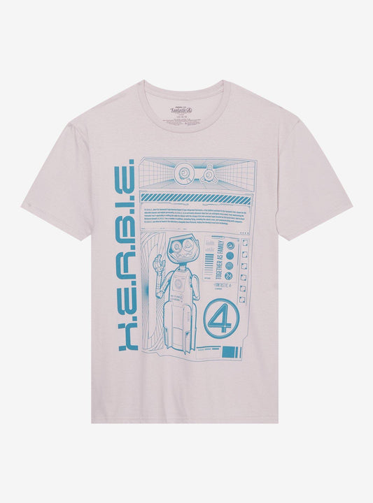 Marvel The Fantastic 4 First Steps HERBIE T-Shirt T-Shirt – Unique Character Design | High Demand Item