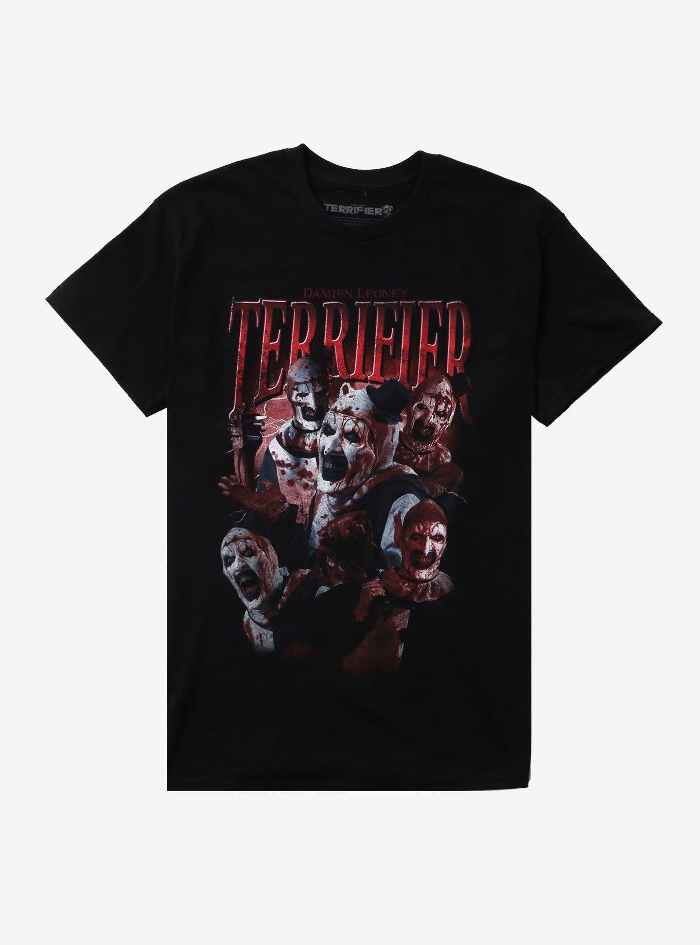 Terrifier Art The Clown Collage TShirt Graphic Tee | Graphic Tee | Unisex Shirt | Top Trending Fashion