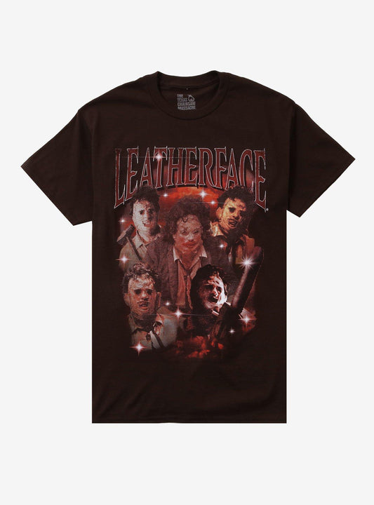 The Texas Chainsaw Massacre Leatherface Collage T-Shirt
