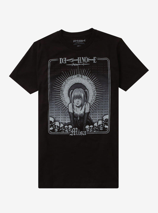 Death Note Misa Tarot Card Girls T-Shirt