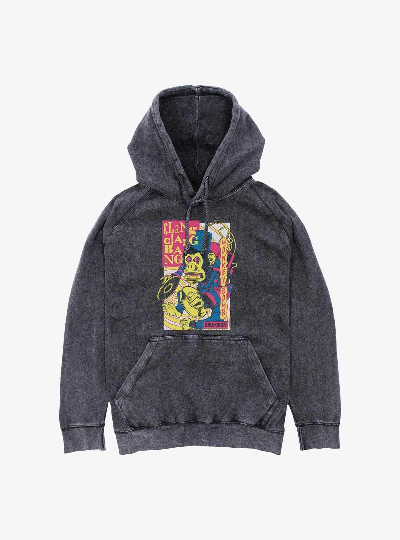 Call of Duty Stranger Monkey Bomb Mineral Wash Hoodie