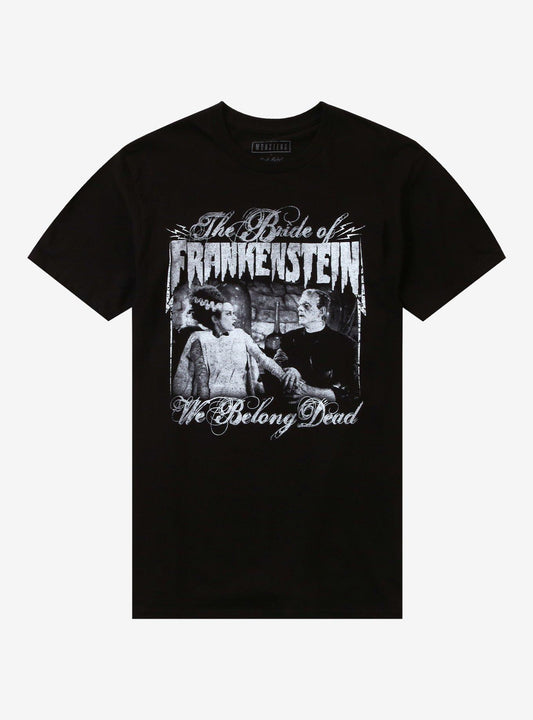 Rock Rebel Universal Monsters The Bride Of Frankenstein Belong Dead TShirt Graphic Tee | Graphic Tee | Unisex Shirt | Top Trending Fashion