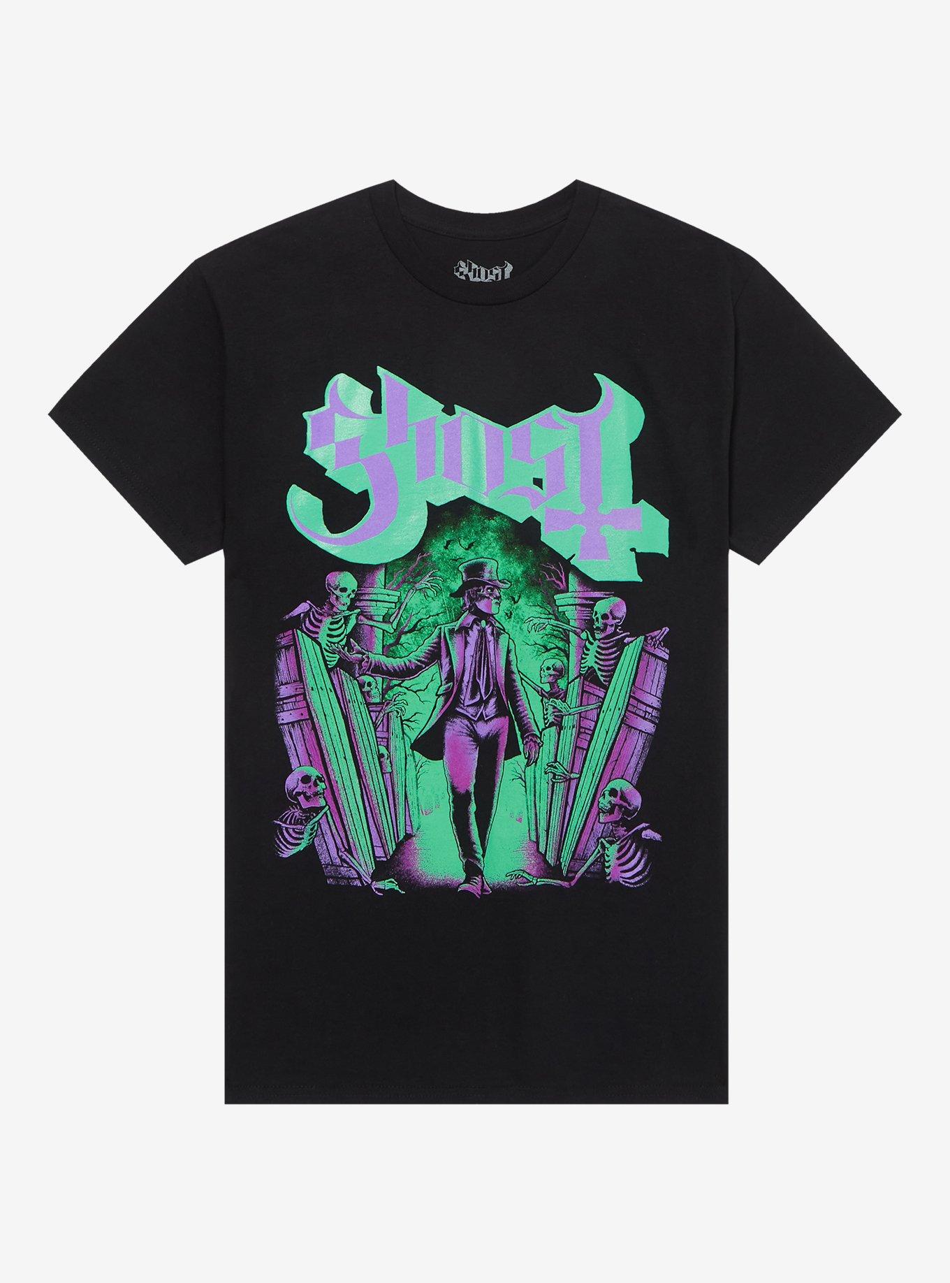 Ghost Papa V Perpetua Portal Glow-In-The-Dark T-Shirt