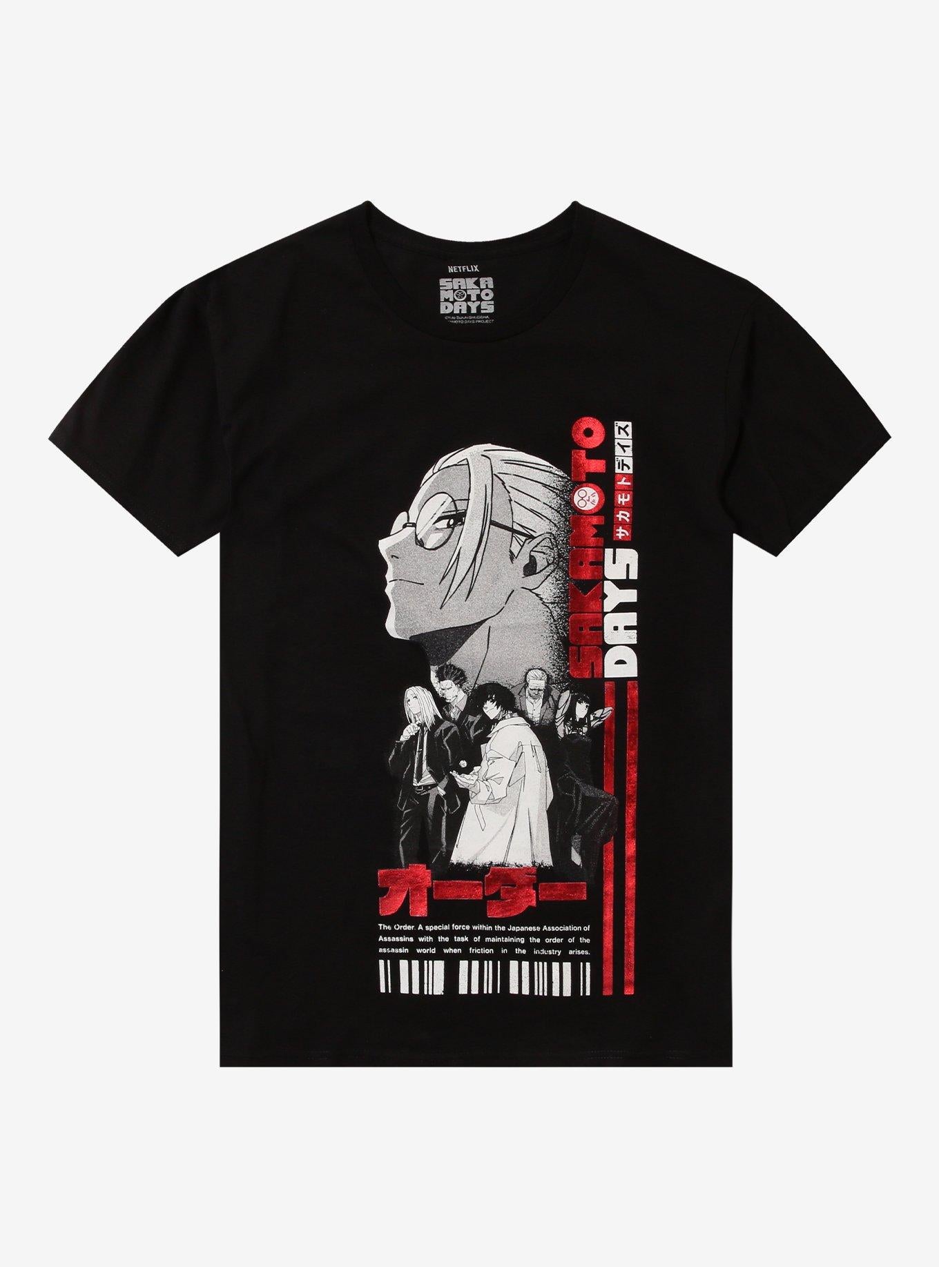 Sakamoto Days The Order Foil T-Shirt