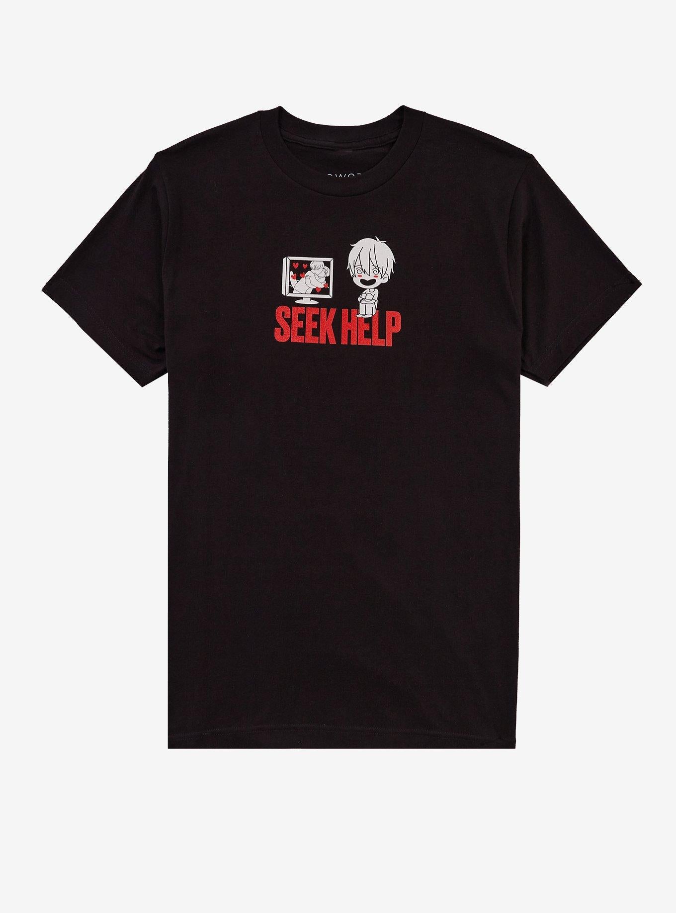 Seek Help BL TShirt Graphic Tee | Graphic Tee | Unisex Shirt | High-Quality Print