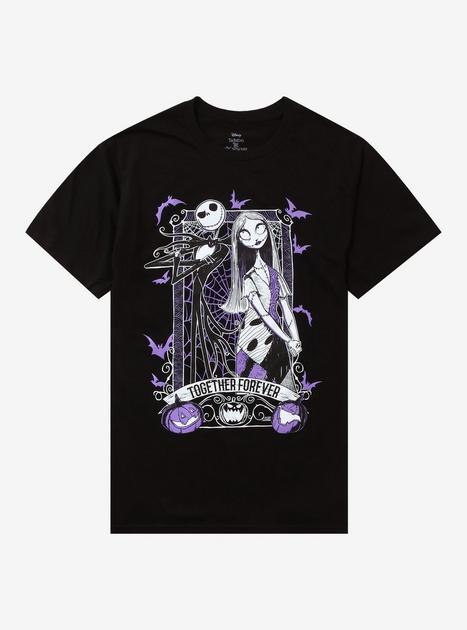 The Nightmare Before Christmas Jack & Sally Together Forever T Shirt | Hot Topic