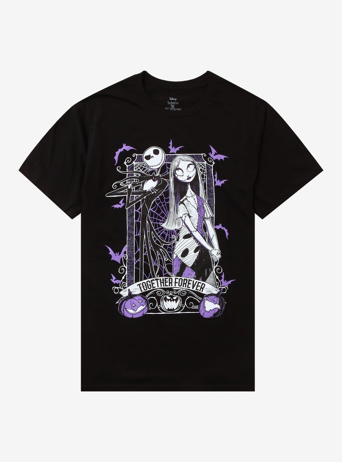 The Nightmare Before Christmas Jack & Sally Together Forever T-Shirt