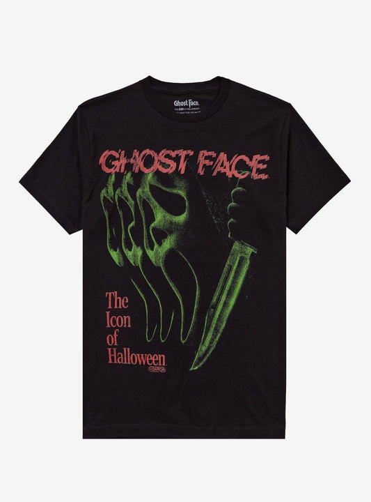 Ghost Face Icon Of Halloween TShirt Graphic Tee | Graphic Tee | Unisex Shirt | Premium Quality Apparel