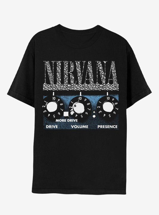 Nirvana Amp Dials Heavyweight T-Shirt
