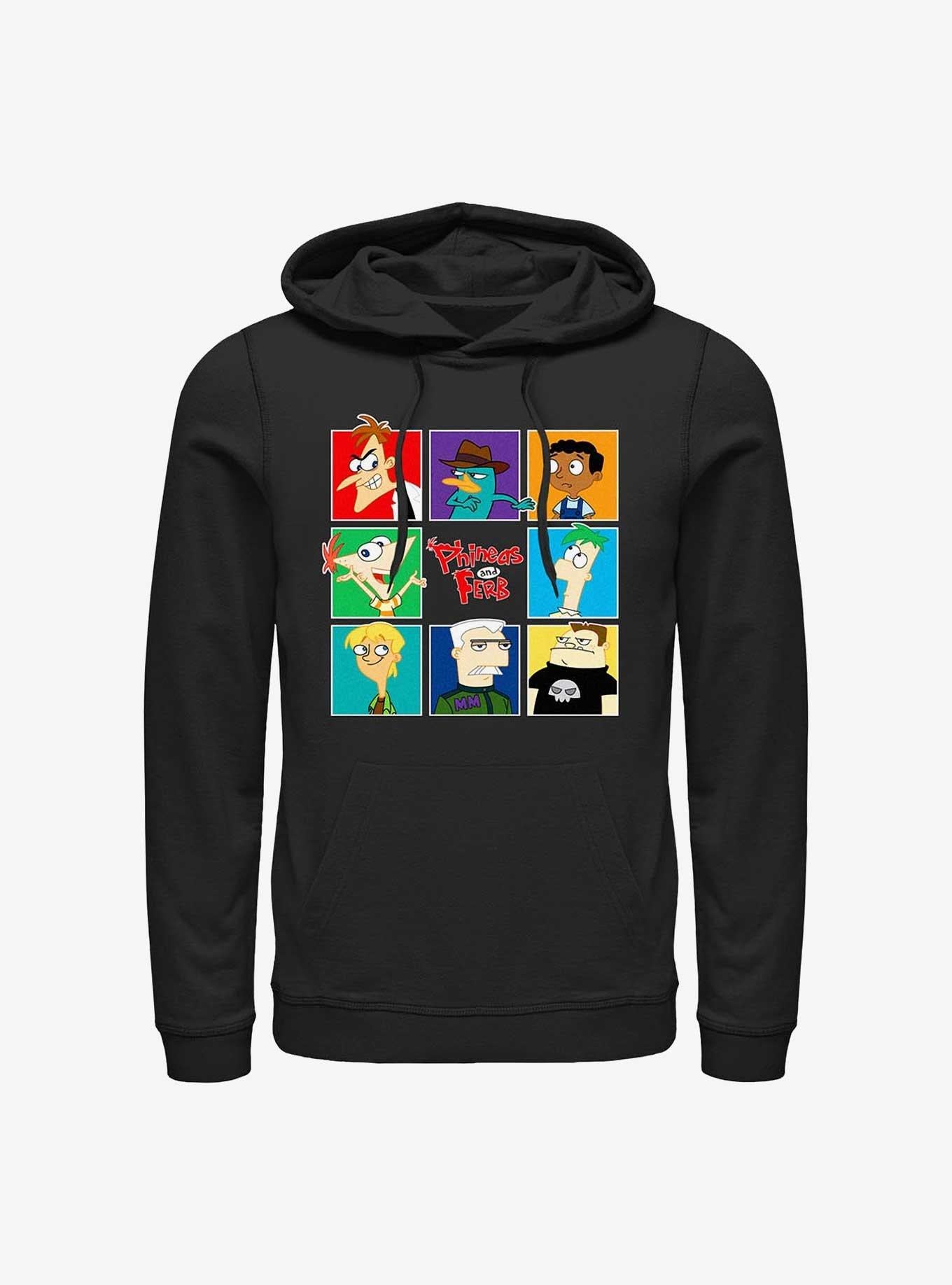 Phineas And Ferb Gangs All Here Hoodie