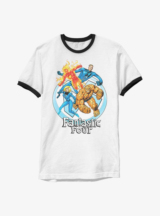 Marvel Fantastic Four Feelin Fantastic Ringer T-Shirt T-Shirt – Top Trending Graphic | Must-Have Style