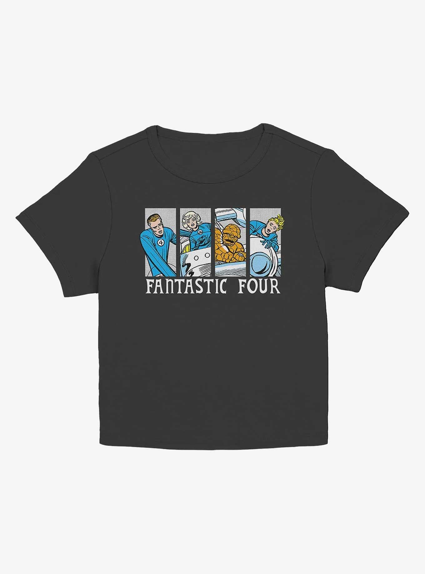 Marvel Fantastic Four Fantastic Comic Girls Baby T-Shirt T-Shirt – Exclusive Art Edition | Great Gift for Fans