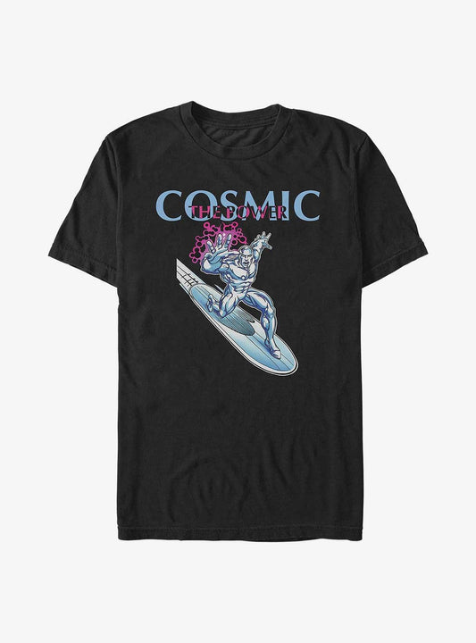 Marvel Fantastic Four Cosmic Silver Surfer T-Shirt T-Shirt – Official Fan Merchandise | Trending Now