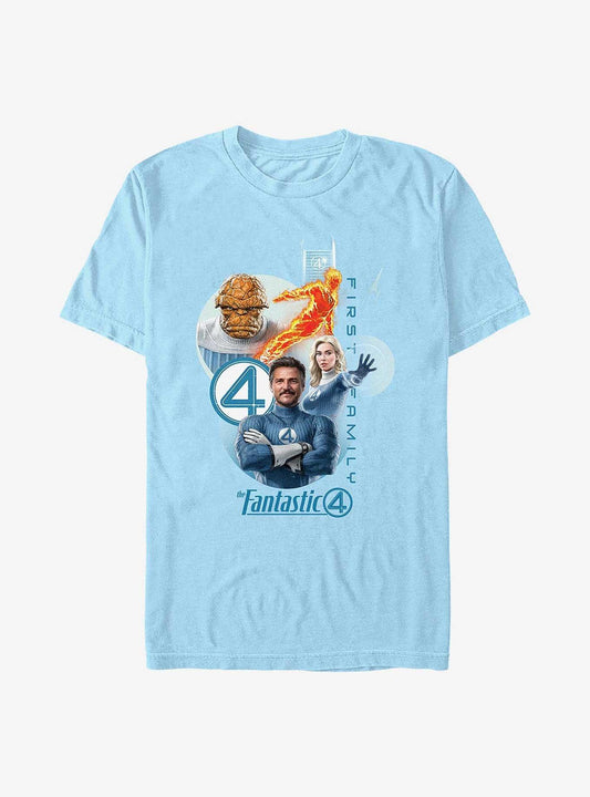 Marvel The Fantastic Four First Steps First Family T-Shirt T-Shirt – Exclusive Art Edition | Trending Now