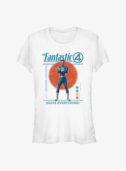 Marvel The Fantastic Four First Steps Mister Fantastic Pose Girls T-Shirt T-Shirt – Vintage Style Artwork | Must-Have Style