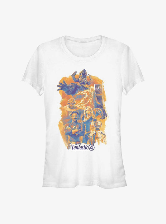 Marvel The Fantastic Four First Steps Fantastic Poster Girls T-Shirt Poster – Premium Quality Print | Must-Have Style