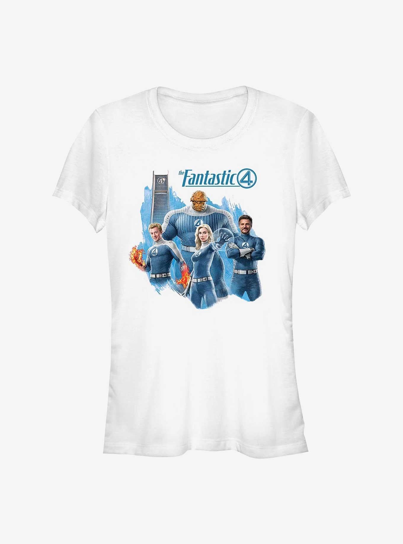 Marvel The Fantastic Four First Steps The Fantastic 4 Family Girls T-Shirt T-Shirt – Exclusive Art Edition | Must-Have Style
