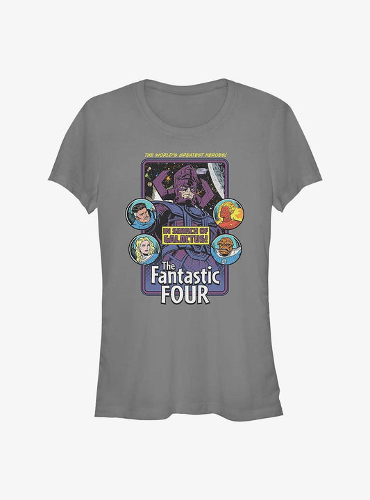 Marvel The Fantastic Four First Steps Four Bubbles Girls T-Shirt T-Shirt – Unique Character Design | Great Gift for Fans