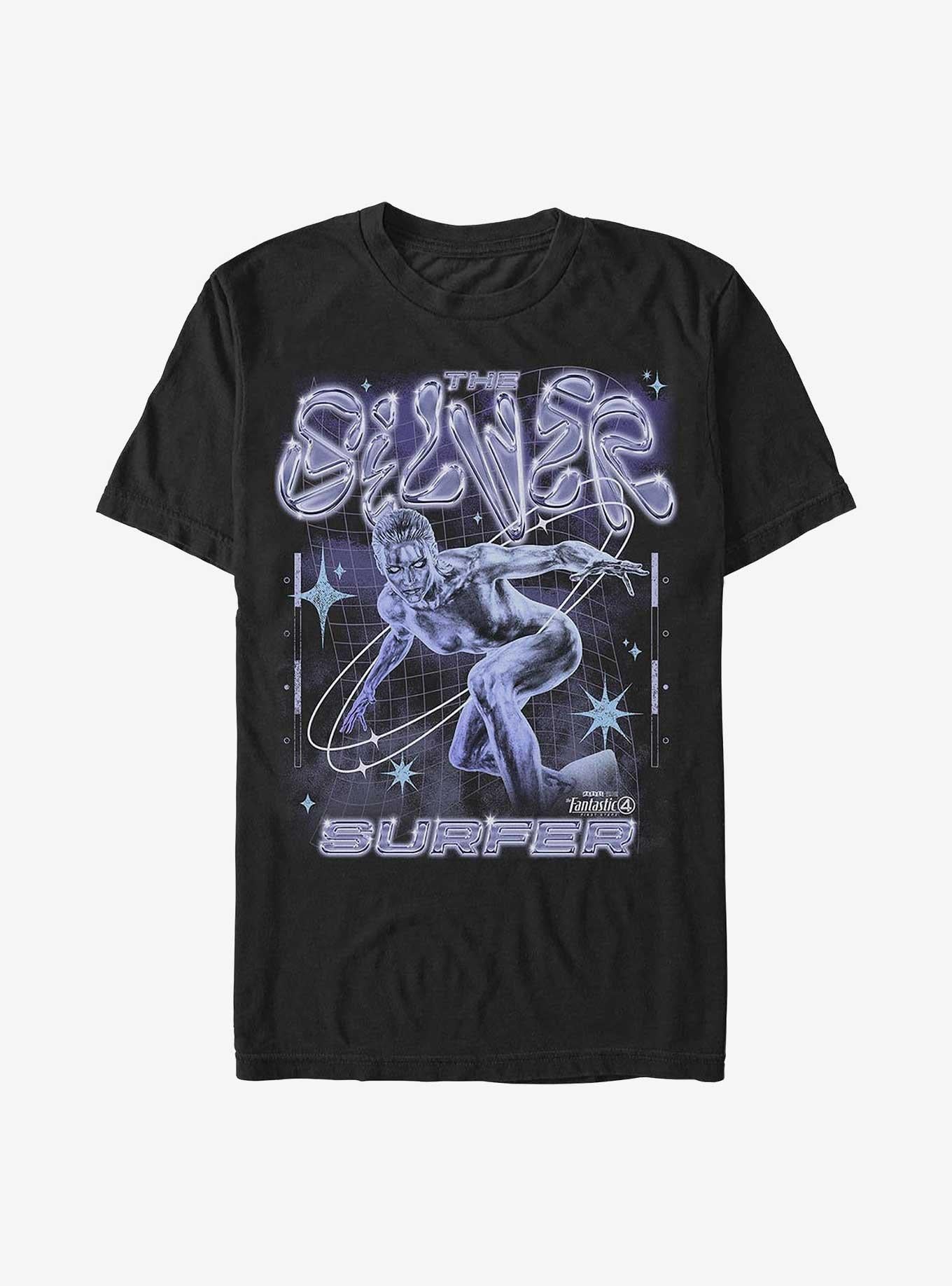 Marvel The Fantastic Four First Steps Silver Surfer T-Shirt Hot Topic Exclusive T-Shirt – Vintage Style Artwork | Must-Have Style