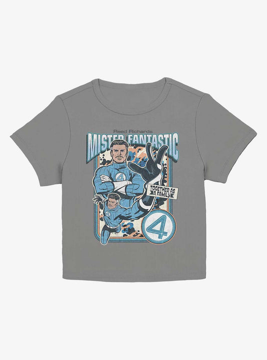 Marvel The Fantastic Four First Steps Mister Fantastic Reed Girls Baby T-Shirt Hot Topic Exclusive T-Shirt – Exclusive Art Edition | Must-Have Style