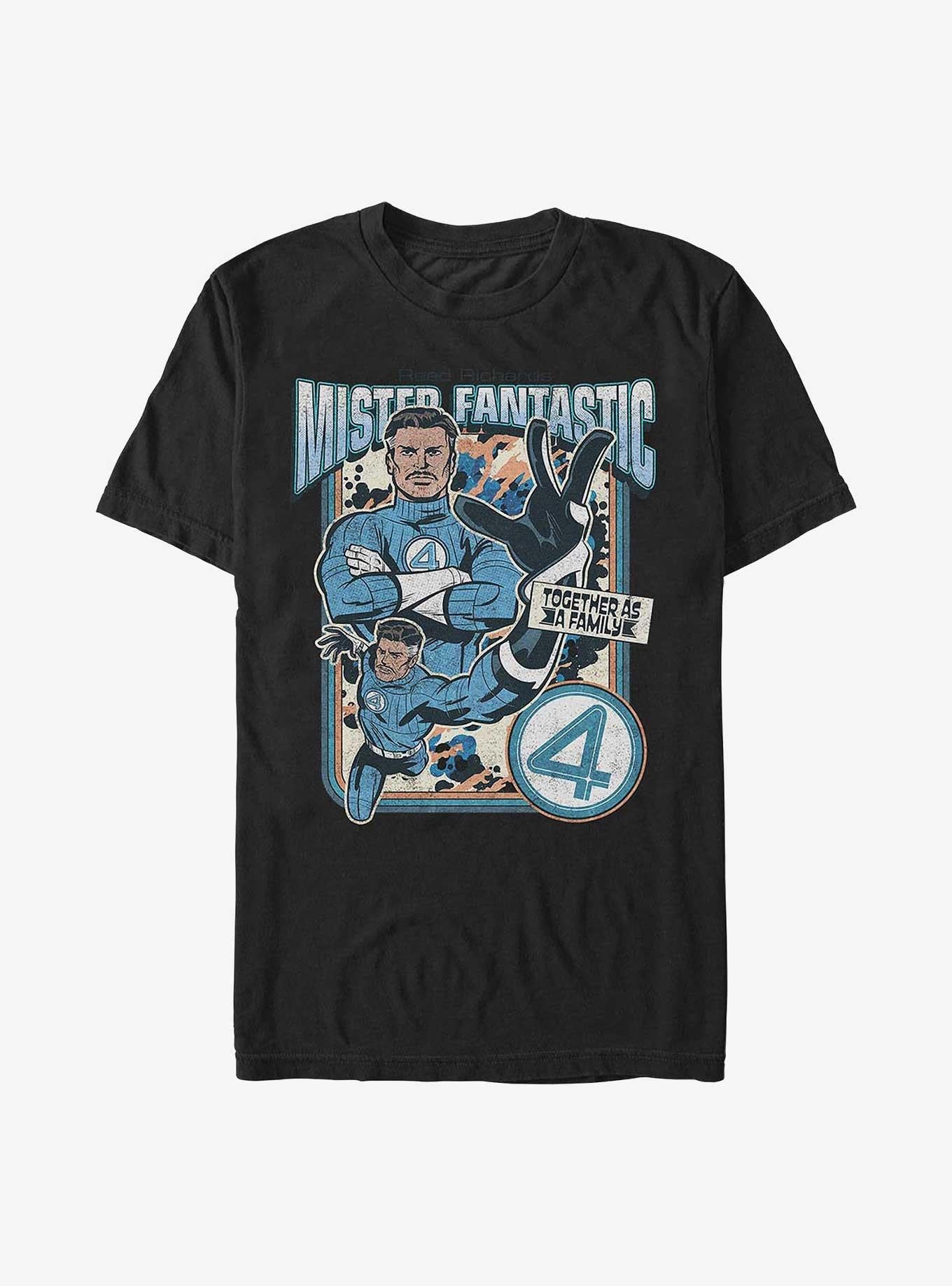 Marvel The Fantastic Four First Steps Mister Fantastic Reed T-Shirt Hot Topic Exclusive T-Shirt – Premium Quality Print | Perfect for Daily Wear