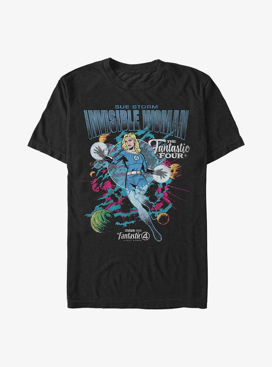 Marvel The Fantastic Four First Steps Sues Cover T-Shirt Hot Topic Exclusive T-Shirt – Official Fan Merchandise | Great Gift for Fans