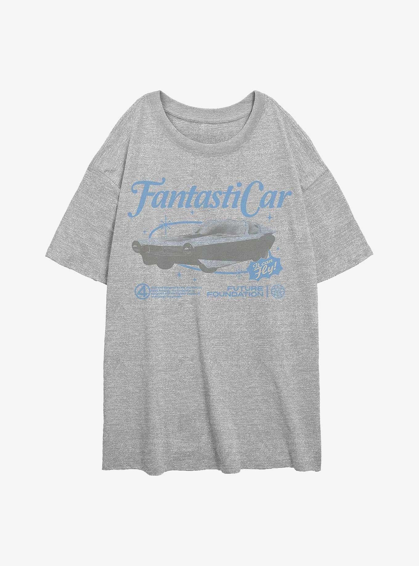 Marvel The Fantastic Four First Steps Fantastic Car Girls Oversized T-Shirt Hot Topic Exclusive T-Shirt – Premium Quality Print | High Demand Item