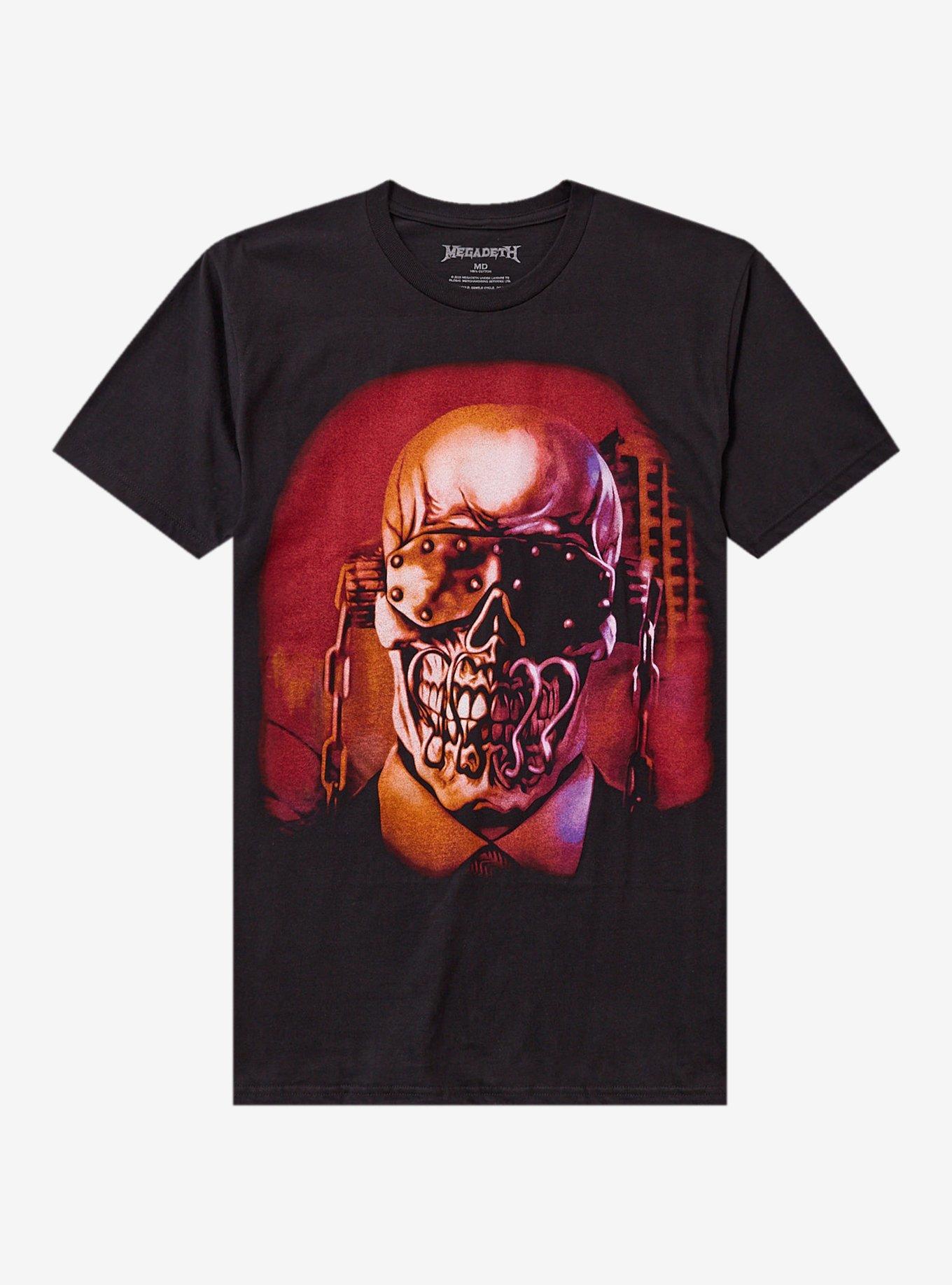Megadeth Vic Rattlehead Portrait T-shirt | Trendy Graphic Tee | Casual Unisex T-shirt