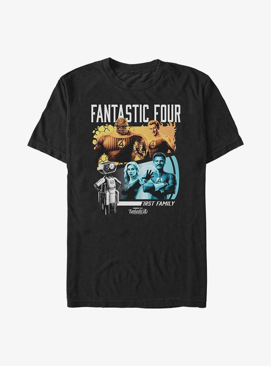 Marvel The Fantastic Four First Steps Fantastic Family Big Tall T-Shirt T-Shirt – Exclusive Art Edition | Trending Now