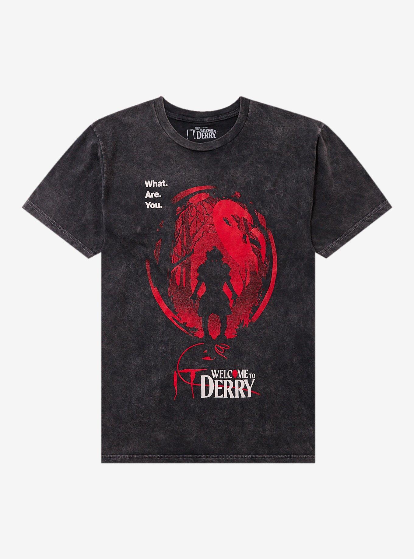 IT Welcome To Derry Balloon Silhouette TShirt Graphic Tee | Graphic Tee | Unisex Shirt | Soft Comfortable Wear