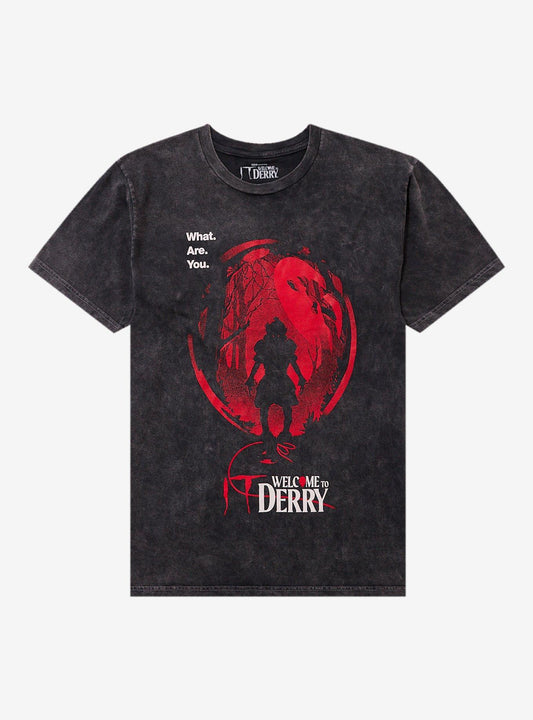 IT Welcome To Derry Balloon Silhouette TShirt Graphic Tee | Graphic Tee | Unisex Shirt | Soft Comfortable Wear