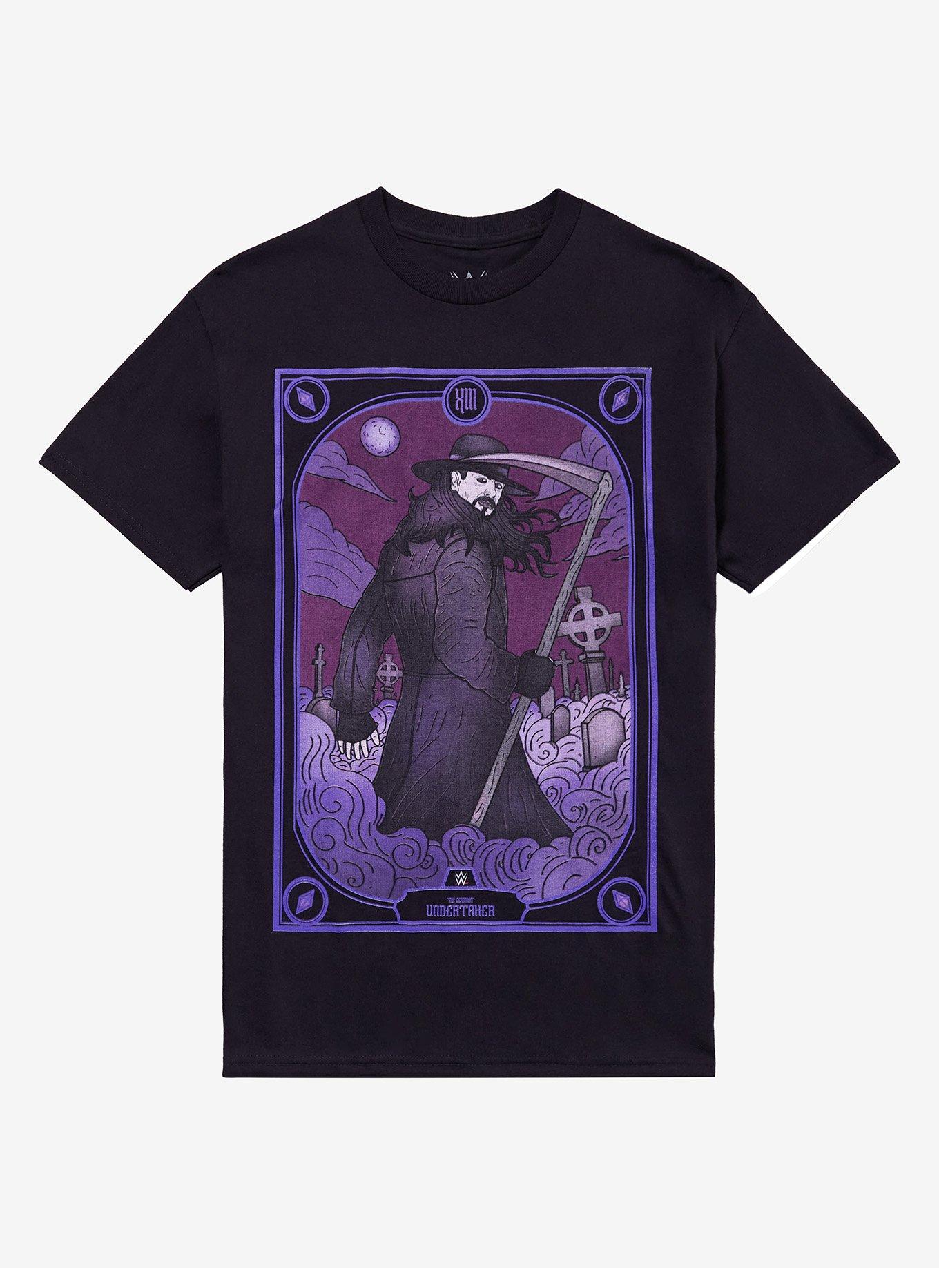 WWE The Undertaker Tarot Card TShirt By Sketch Scythe Graphic Tee | Graphic Tee | Unisex Shirt | Soft Comfortable Wear