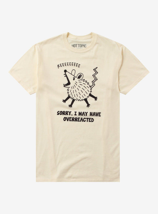 Overreacted Possum Yelling TShirt Graphic Tee | Graphic Tee | Unisex Shirt | Best-Selling Design